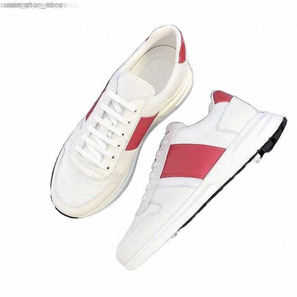 

casual shoes mens prax 01 leather sneakers designer platform shoes rubber sole mesh trainer luxury black white 8 colors