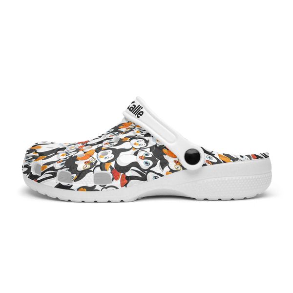 

diy scriptures shoes slippers men women custom cute penguin pattern outdoor trainers sneakers 37-92586