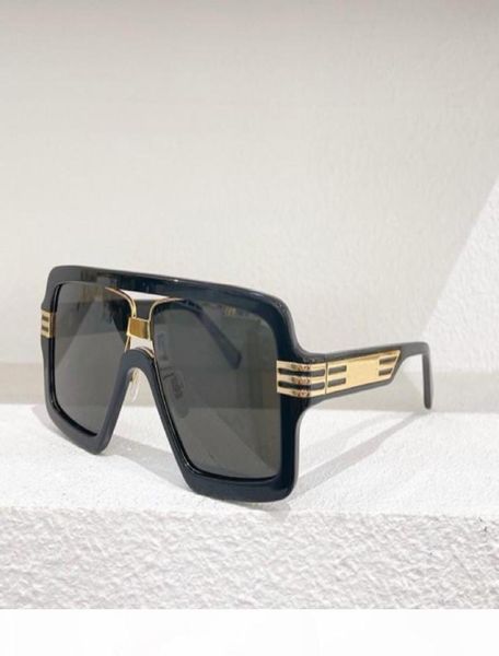 

sunglasses for men and women summer beach style antiultraviolet retro 0900s plate rectangle big full frame fashion eyeglasses ran5742303, White;black