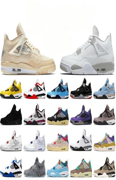 

jumpmans 4 university blue basketball shoes og high men taupe haze travis guava ice color silver metallic court purpl 4766199, Black