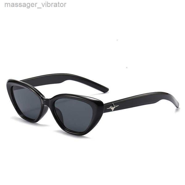 

sunglasses gm 2023 women's new cat's eye advanced feel versatile uv protection can be fitted with shortsighted men's fashion, White;black