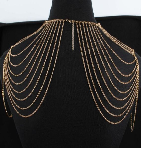 

simple hand exquisite chain arm chain bracelet01234564730647, Golden;silver