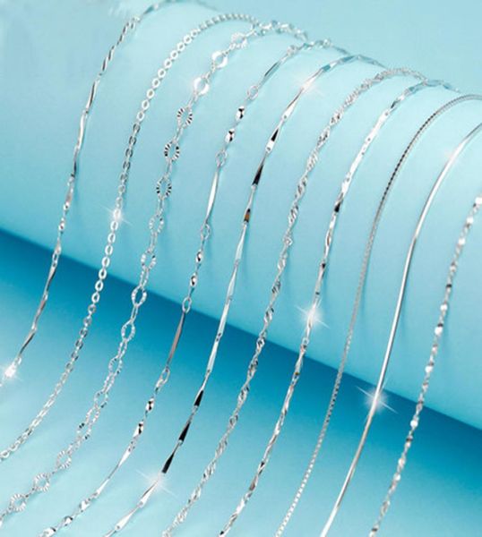 

iced out chains 925 sterling silver jewelry luxury designer jewelry women necklace without pendant necklaces chain ne10528561547