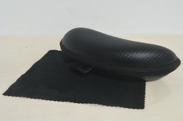 

brand sunglasses zipper case eyewear box black metal plastic sports sun glasses cases eyeglasses cloth8068097