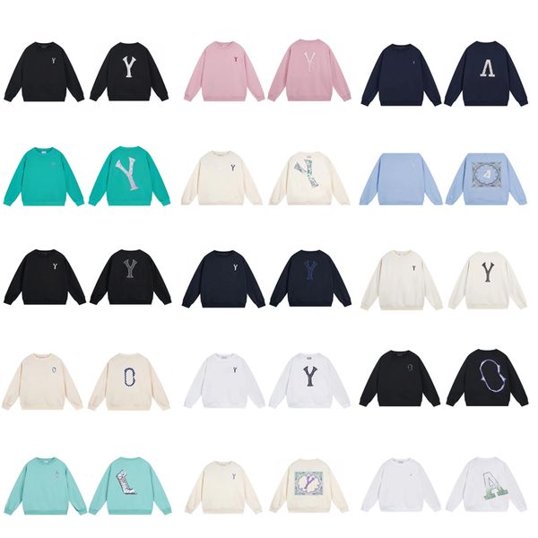 

hoodie for men women high street new hoodies autumn spring famous pullover sweatshirts causal o-neck soft streetwear cotton clothing 23 styl, Black