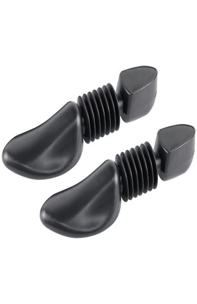 

2pcs plastic anti wrinkle wear resistant portable elastic spring adjustable practical home boots expander durable shoe stretcher4188944, White;pink