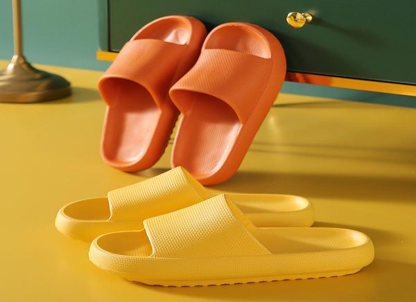 

in the summer of 2021 the new slippers female outdoor lovers home bathroom shower thick bottom cool indoor slippers whole men9448445, Black