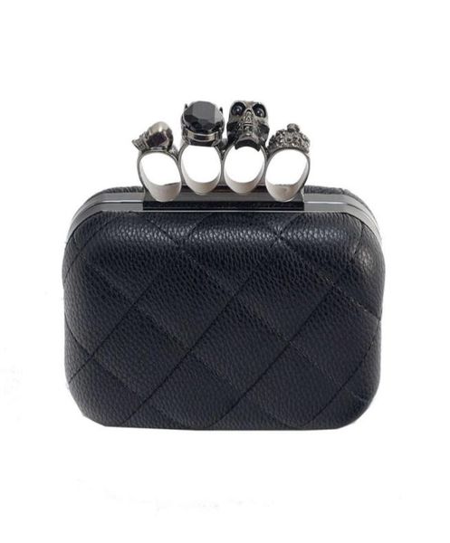 

wallet 2021 hand grasping skull ring holding dinner bag chain shoulder women039s7461445, Red;black
