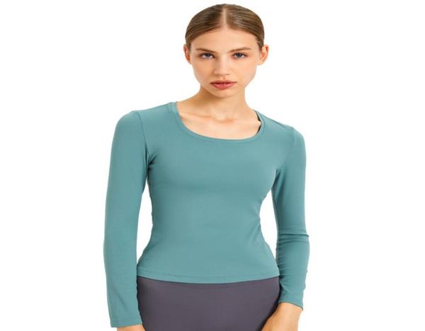 

30 slim fit women hoodies breathable sweatshirts yoga outfits long sleeve sports sweatwicking running tshirts skinfriend1415367