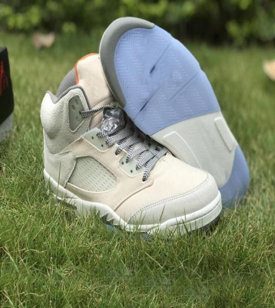 

5s suede mens basketball shoes 5 se craft light orewood brown safety orangeflat pewtersail outdoors sneakers fd9222180 with8732582