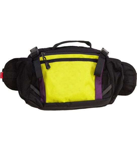 

mew canvas waist bag black yellow white fanny pack crossbody bags whole chest bags9299678