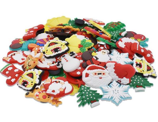 

random shoe charms for shoes bracelets wristbands pvc charms decoration for christmas party favor3216810, White;pink