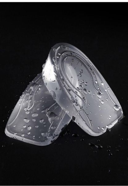 

silicone gel height increase insole heel lifting inserts shoe foot care protector elastic cushion arch support insert for unisex2382337, White;pink