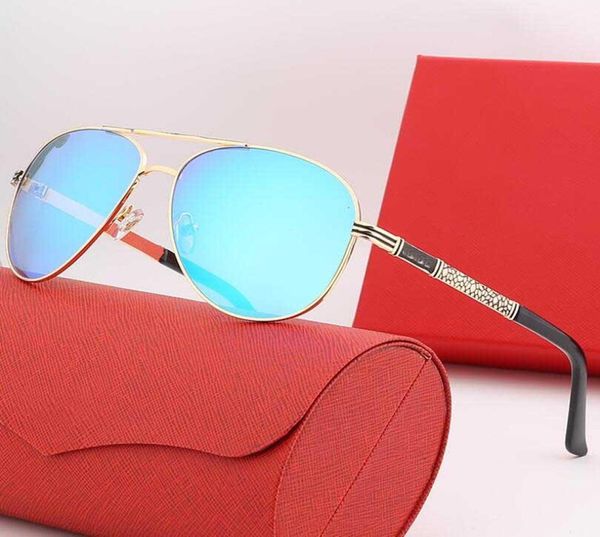 

luxury designer sunglasses polarized glass lens classical pilot sunglasses men women holiday fashion sun glasses with 1048587, White;black