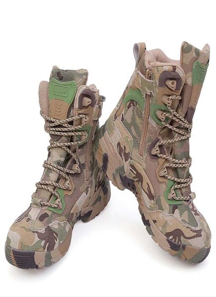 

tactical combat army waterproof multicam cp camouflage camo boot shoes for outdoor sports climbing hiking traveling wse7570462, Black
