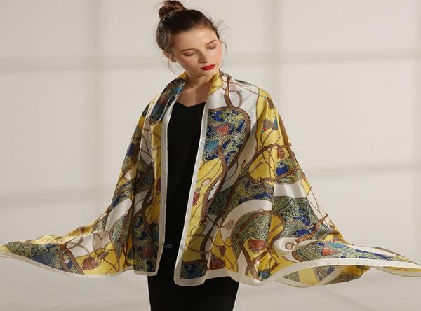 

wholedesigner scarf beach play shawl sunscreen shawl shawl student chain border tourist decoration lady highend gift3930861, Blue;gray