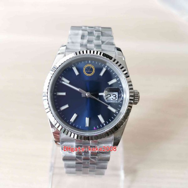 

3 colors super bpf watch 126234 36mm 116333 wimbledon dial stainless steel jubilee mechanical automatic mens watches women ladies men wristw, Slivery;brown