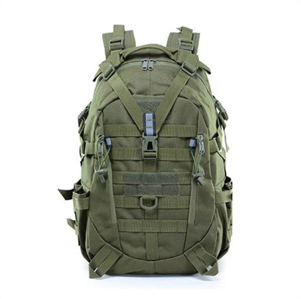 

40l camping backpack men's military bag travel bags army tactical molle climbing rucksack hiking outdoor reflective shoulder bag a3