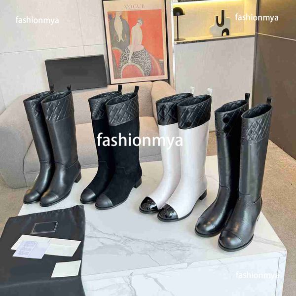 

designer boots women black calf knight knee boot fashion winter knee boots velvet metal crumpled patent lambskin wool boots