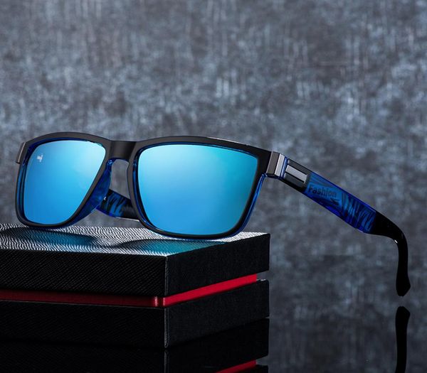 

2020 new mens polarized sunglasses uv400 fashion square ladies glasses classic retro brand design driving sunglasses7881199, White;black