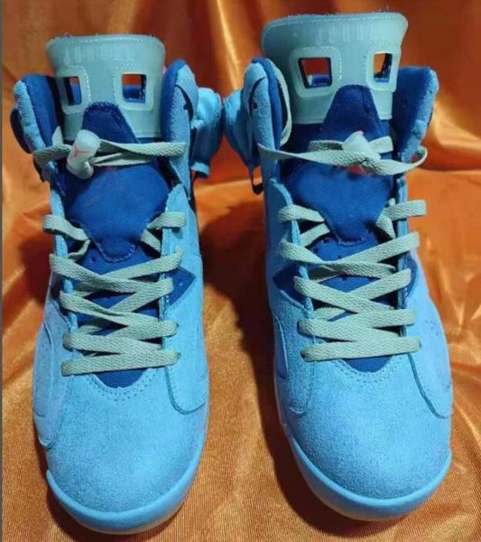 

uncs travis 6 university blue basketball shoes cactus 6s jack whitecollege navy red midnight ts mens suede sports sneakers men tr2660008