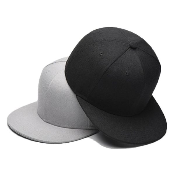 

plain baseball cap flat brimmed hats mens womens summer sun protection caps male man adjustable visor 20 colors9551981, Blue;gray