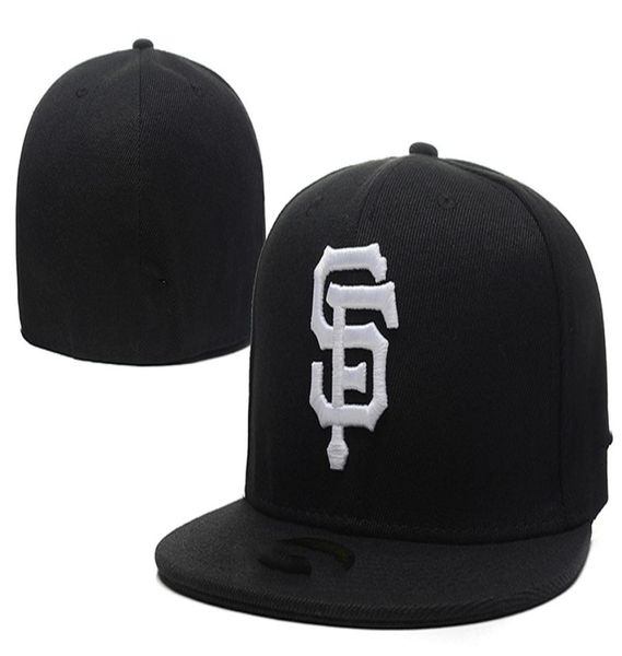 

2021 baseball teams sf sport fitted cap men039s women039s giants full closed caps casual leisure solid color fashion size su1797462, Blue;gray