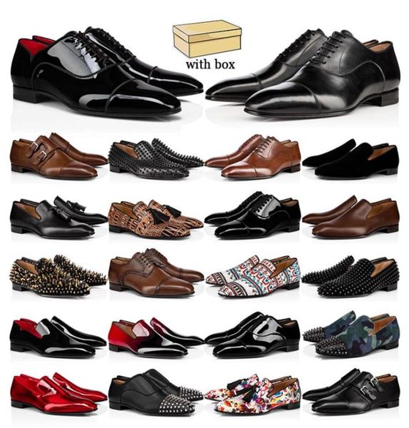 

men dress shoes loafers mens luxury designer casual sneakers fashion leather patent spikes weddings guest dresses loafer shoe flat6683456, Black