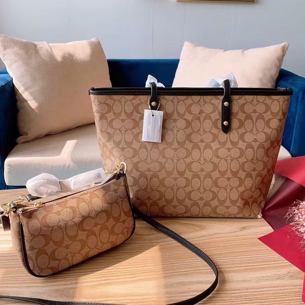 

designer bag handbag shoulder bag women's bag tote brown shopping bag calf leather classic diagonal stripe quilting