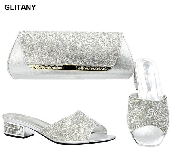 

new arrival shoes and bag set african sets 2020 shoe and matching bag for nigeria latest party women shoes and bag set in italy lj5491992, Black