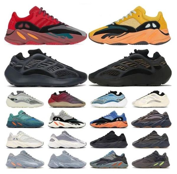 

2023 running shoes 700 v1 v3 mnvn designer sneakers og hi-res red rubber faded azure fade carbon wave runner mens 700s arzareth kyanite clay