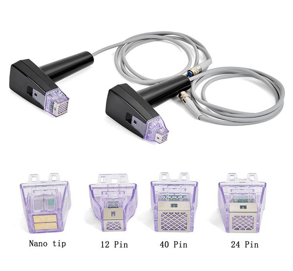 

disposable rf microneedling cartridge gold plated 12/24/40 pins nano cartridges for micro needle rf machine anti stretch marks