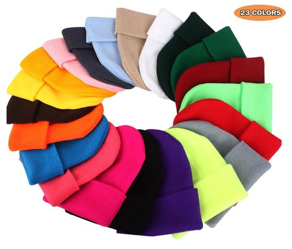 

solid color knitted beanies hat winter warm ski hats men women multicolor skullies caps soft elastic sport hair bonnet slouchy sno7110300, Blue;gray