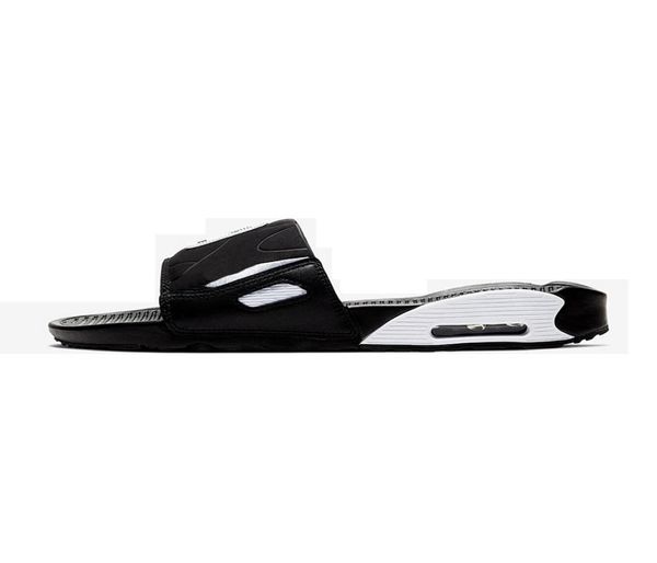 

men women summer 90 slippers rubber sandals beach slide fashion scuffs threedimensional font indoor shoes size 3645 5179100, Black