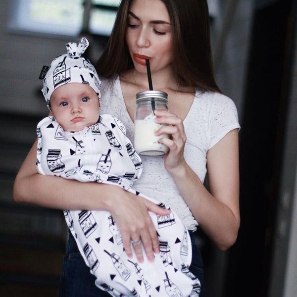 

0-6m infant newborn baby boys girls zipper sleeping bags blanket swaddle muslin wrap swaddling hat flamingo panda banana 2012082633