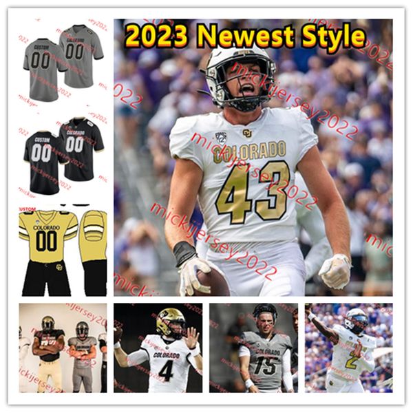 

phillip lindsay kordell stewart colorado buffaloes football jersey custom stitched mens herb orvis brady russell john wooten alfred williams, Black