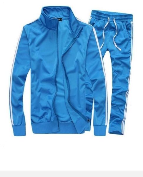 

men's jackets men's sportswear autumn two-piece set sportswear men's jacketpants sportswear men's jogging training track, Gray