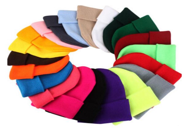 

23 colors classic mens ladies womens slouch beanie knitted oversize beanie skull hat caps lovers kintted cap solid beanie caps2828607, Blue;gray