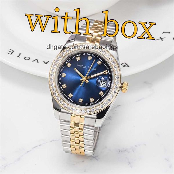 

news aaa mens watches 36/41mm automatic movement stainless steel watch women 2813 mechanical wristwatches luminous 5 atm waterproof montre d, Slivery;golden
