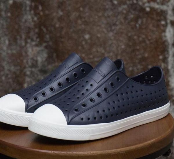 

on sandals 2019 fashion lovers hole shoe flat comfortable casual native summer shoes size 3545257p4029822, Black