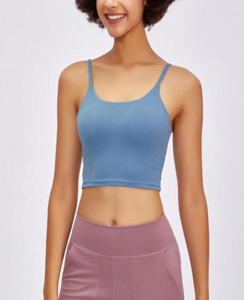 

sport bra yoga sport crop gym breathable solid color fitness plain8799699