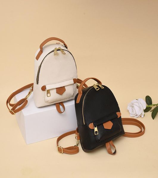 

brand designer bags famous women palm springs mini embossed backpack girl backpacks men printing pu leather shoulder s8328774