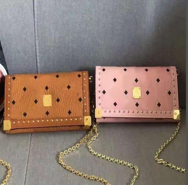 

fashion women039s wallets designer studded chain clutch4624902, Red;black