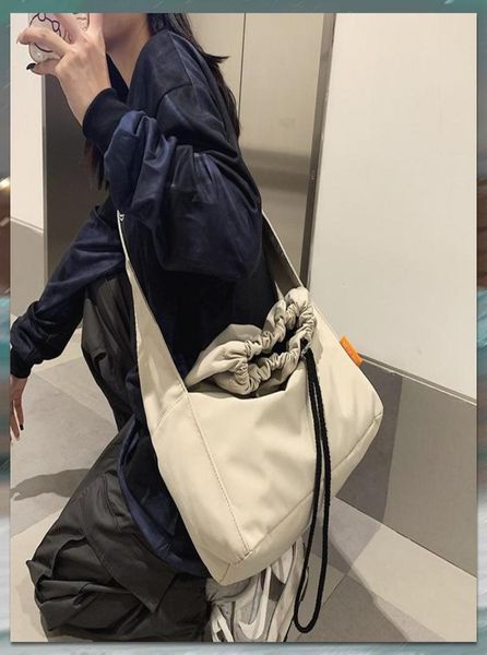 

korean cool new women039s bag large luxurys simple 2021 style sfashion college leisure messenger capacity shoulder onabw8162631