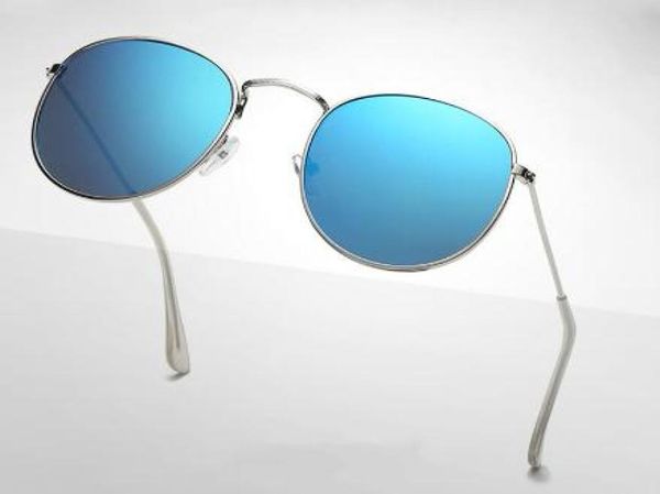 

2020classic round alloy sunglasses women brand designer sunglasses small frame sun glasses vintage metal feminino5538048, White;black