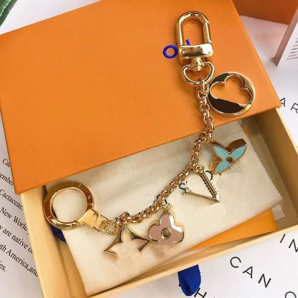 

keychain designer keychain luxury keychain floral design temperament versatile style keychain fashion people design 3 styles keychain very n, Silver