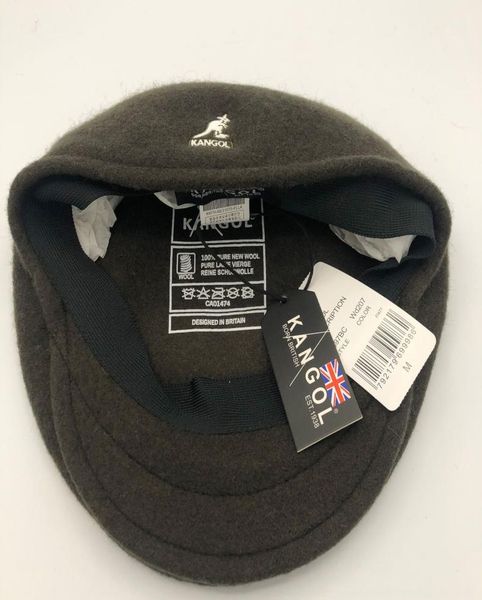 

vmxie kangol kangaroo net wool beret red 504 wool beret with steel seal7393573, Blue;gray