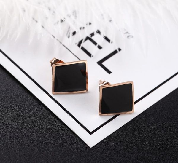 

stainless steel letter brand hoop earrings women0123458819045, Silver