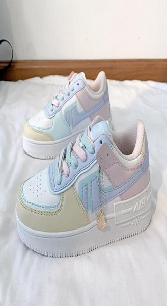 

2022 outdoor men casual shoes trend pu leather fashion sneakers thick bottom nonslip vulcanized shoes laceup walking shoes8054325