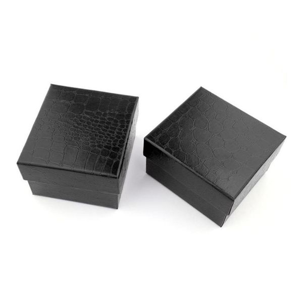 

moment # l05 crocodile durable present gift box case for bracelet bangle jewelry watch box206v, Black;blue